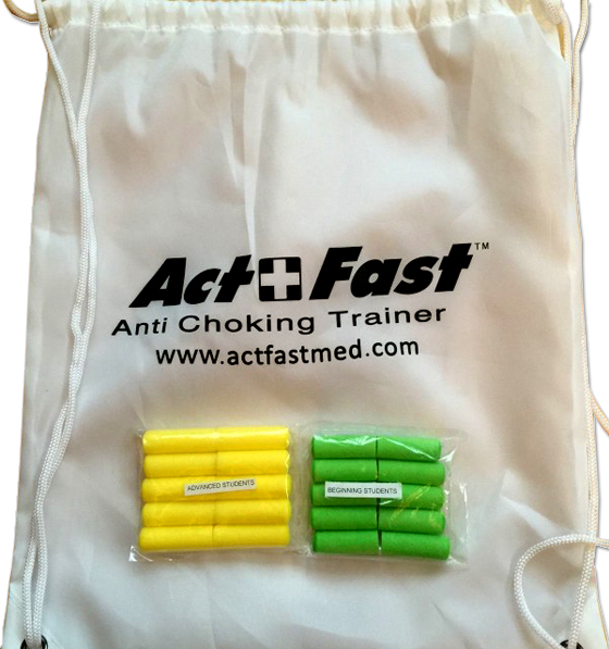 Actfast Anti-Choking Trainer Vest - DefibWarehouse - Wide range of